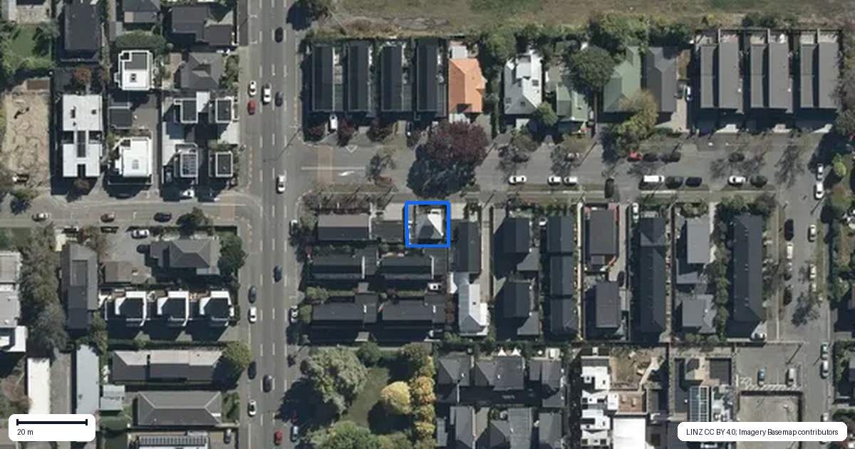 Property context map for 49A Gracefield Avenue, Christchurch Central, Christchurch