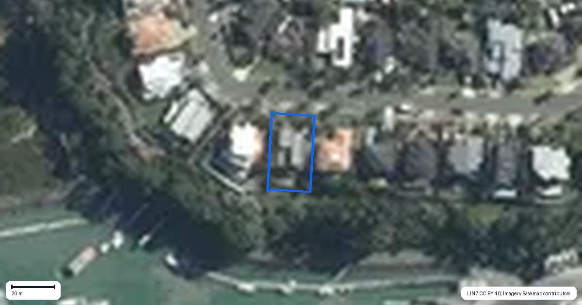 Property context map for 81 Pine Harbour Parade, Beachlands, Auckland