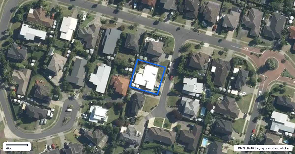 Property context map for 3 Mariner Lane, Beachlands, Auckland