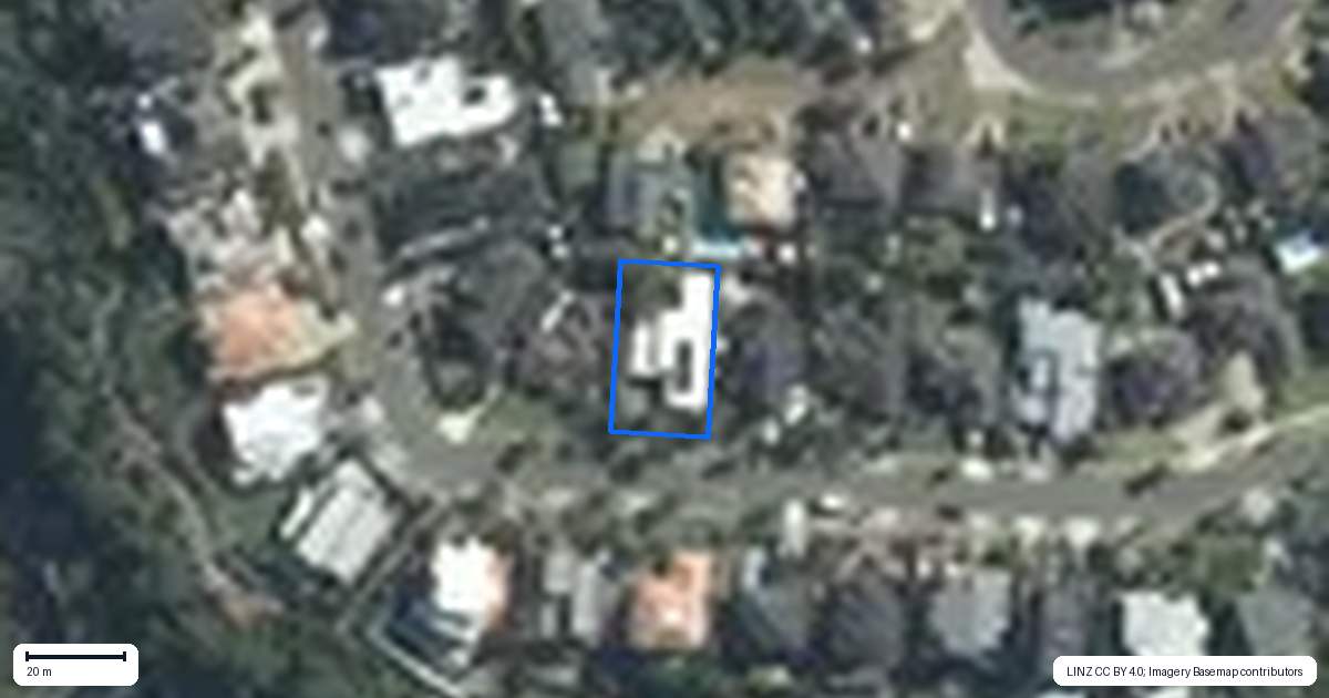 Property context map for 46 Pine Harbour Parade, Beachlands, Auckland