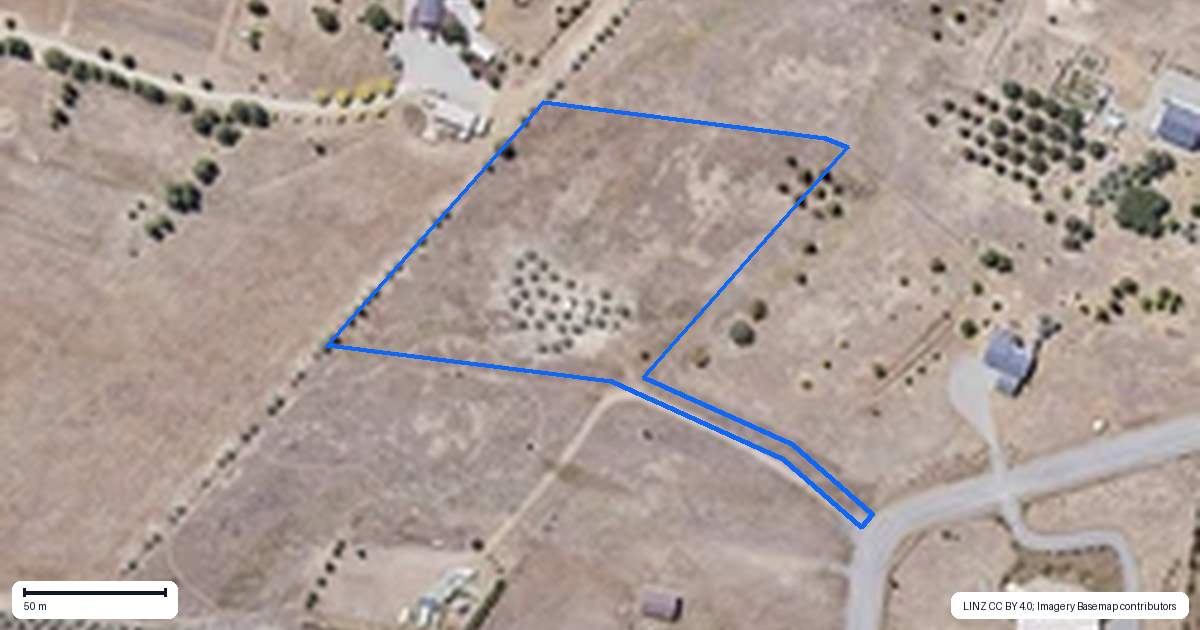 Property context map for 5 Hardacre Place, Omarama, Omarama