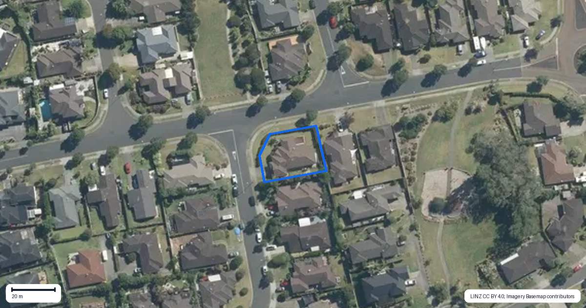 Property context map for 1 Anchorite Way, Red Beach, Whangaparaoa