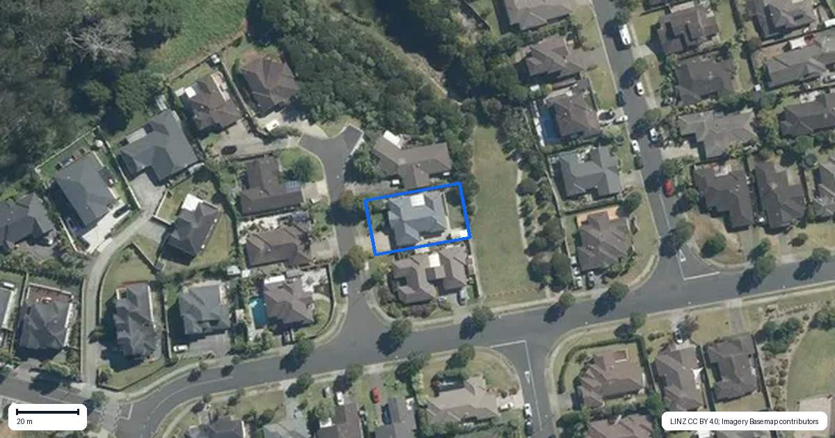 Property context map for 4 Kingtide Place, Red Beach, Whangaparaoa