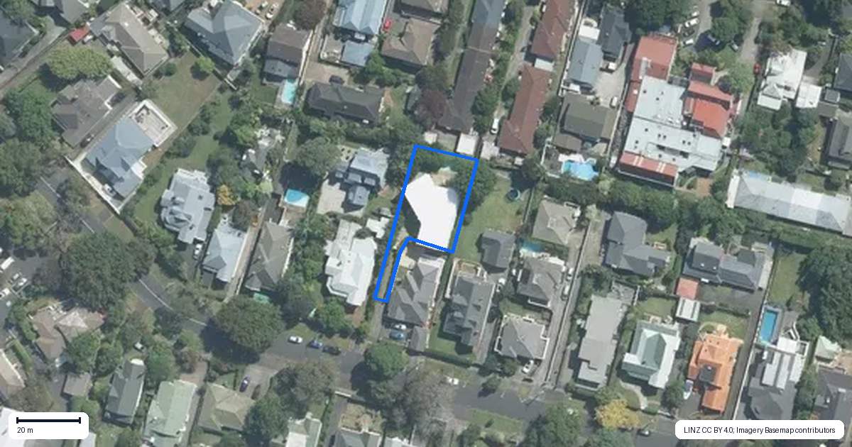 Property context map for 14A Wapiti Avenue, Epsom, Auckland