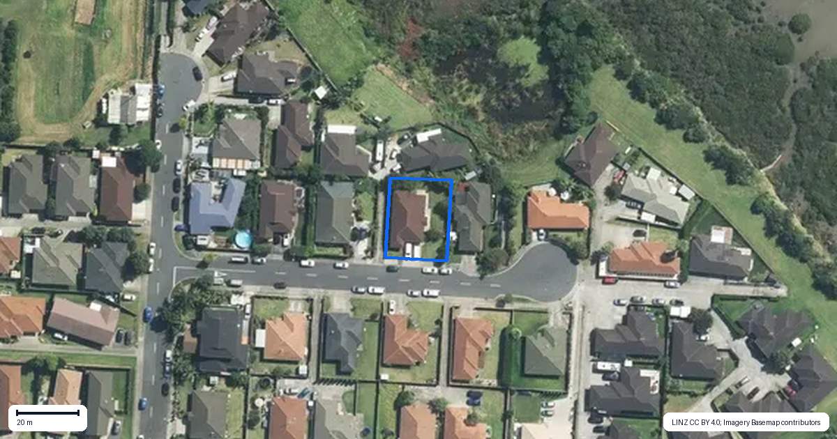 Property context map for 12 Joe F Stanley Place, Otahuhu, Auckland