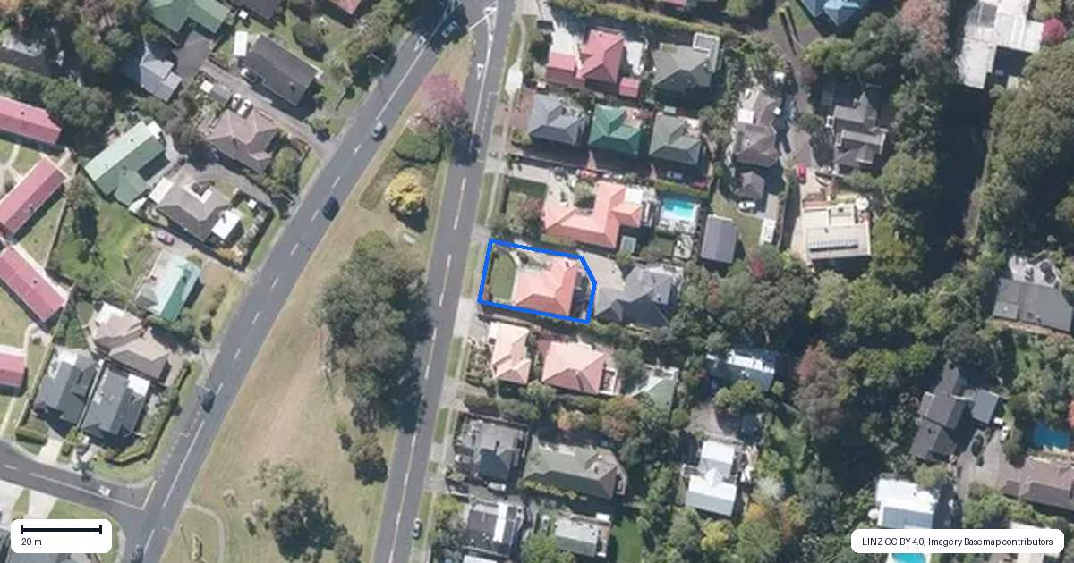 Property context map for 8 Minerva Terrace, Cockle Bay, Auckland