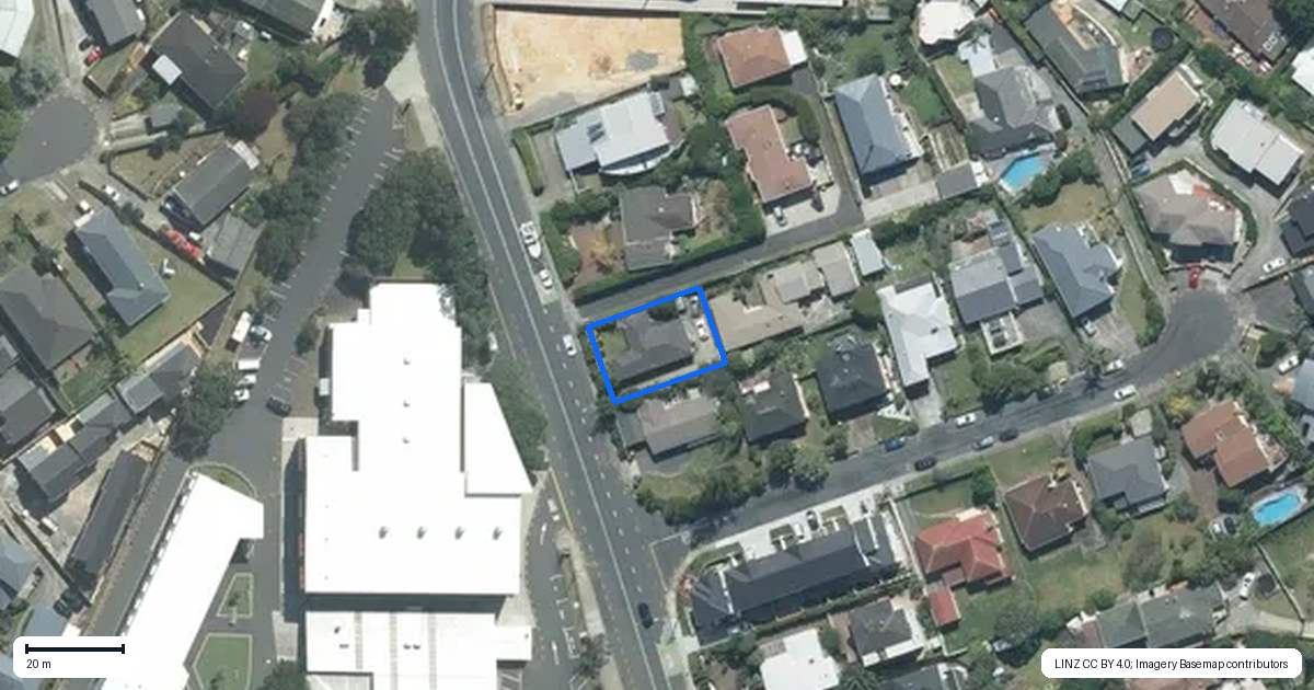 Property context map for 57A Forrest Hill Road, Milford, Auckland