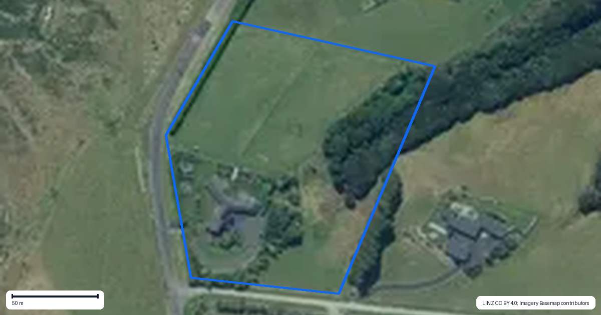 Property context map for 203 Akatore Road, Taieri Beach, Taieri Mouth