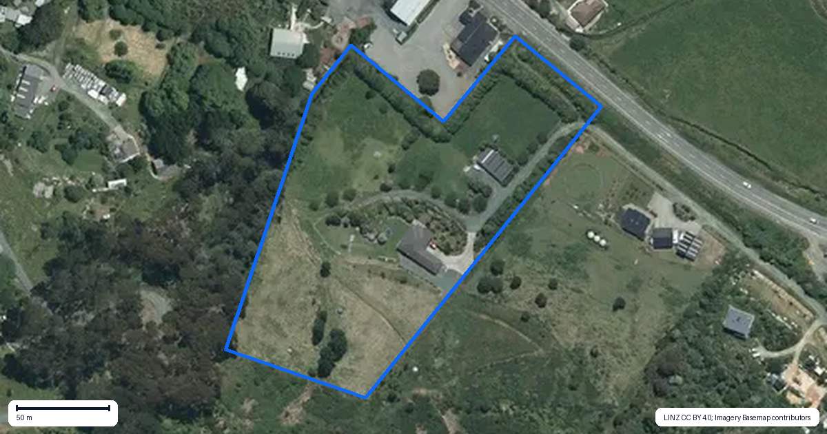 Property context map for 4B Kanuka Rise, Wakapuaka, Nelson