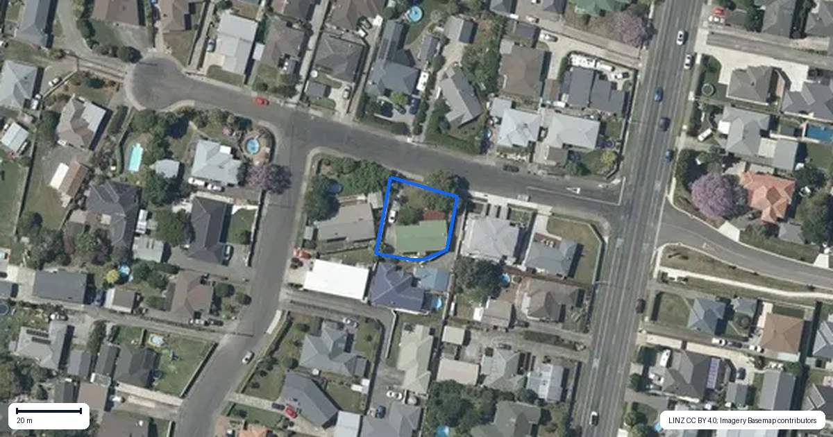 Property context map for 2 Cornwall Road, Taradale, Napier