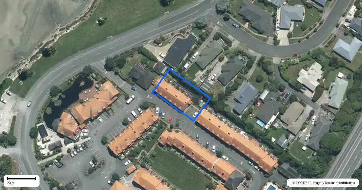 Property context map for 3/3 Quiet Woman Way, Monaco, Nelson