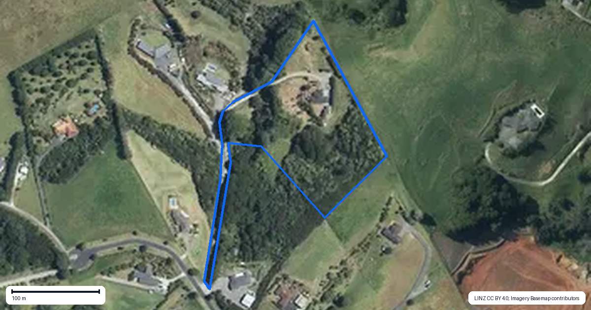 Property context map for 62A Viv Davie-Martin Drive, Warkworth