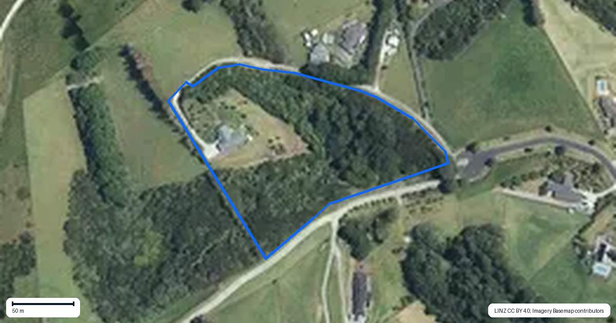 Property context map for 78B Viv Davie-Martin Drive, Warkworth