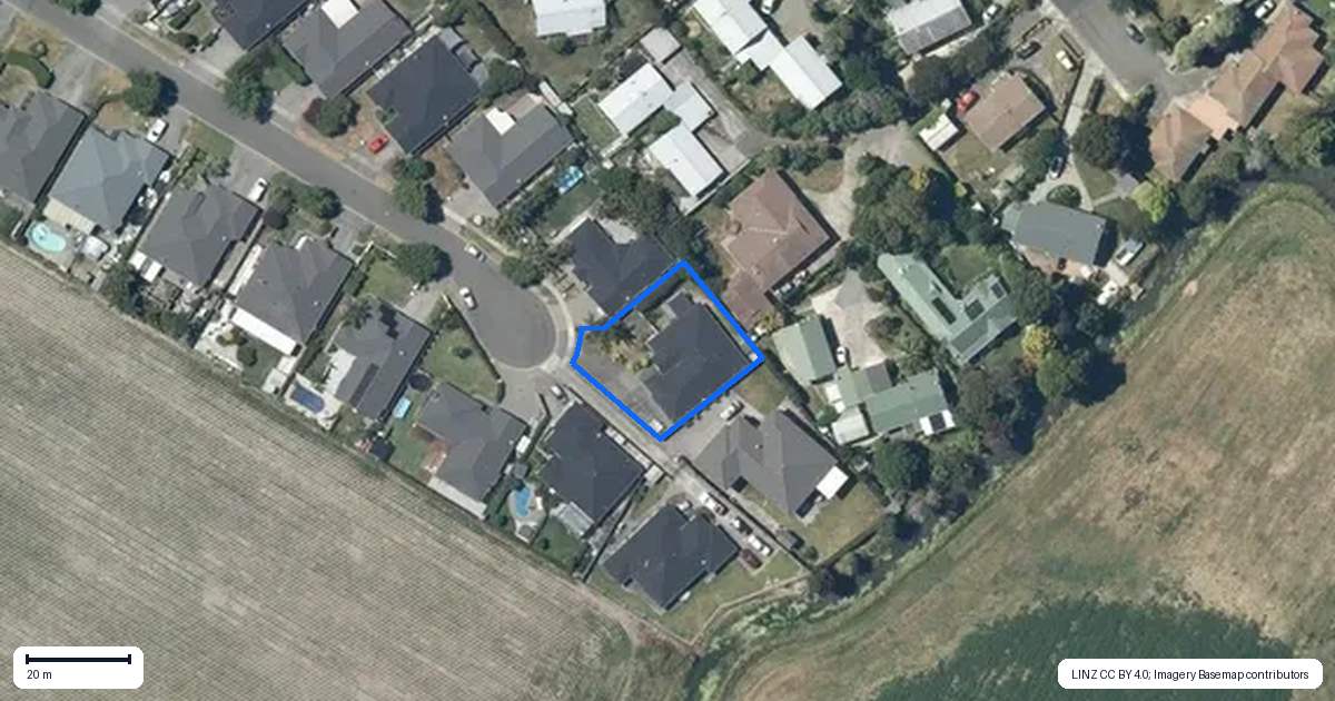 Property context map for 39 Heynes Place, Clive