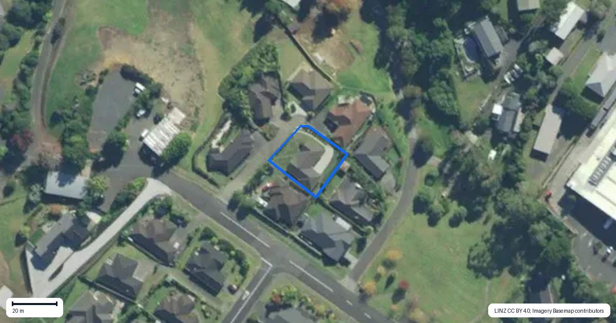 Property context map for 32 Aranga Road, Kerikeri