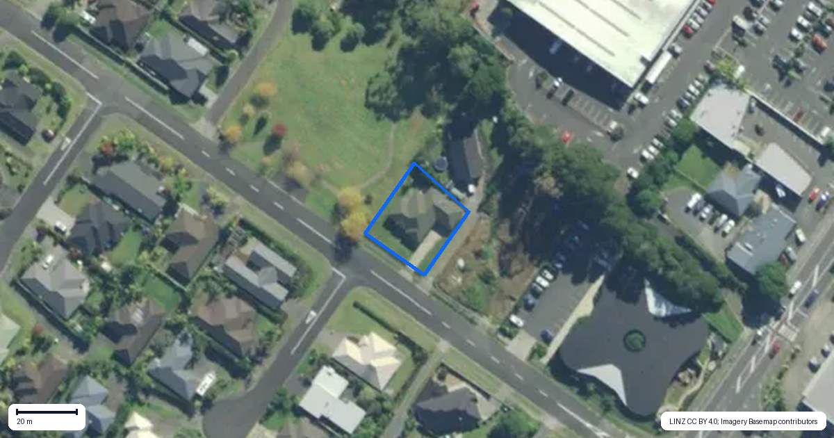 Property context map for 14 Aranga Road, Kerikeri