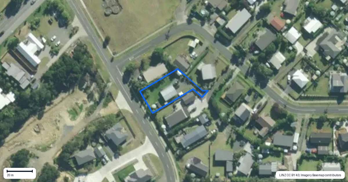 Property context map for 8A Norfolk Drive, Mangawhai Heads, Mangawhai
