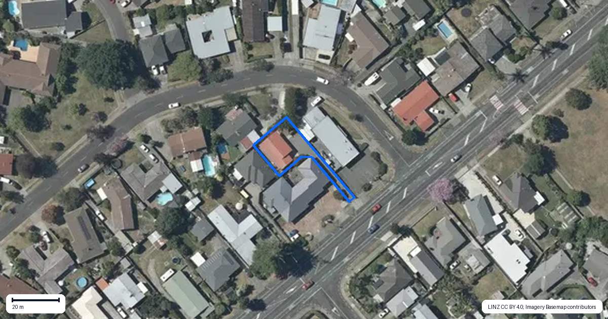 Property context map for 135A Gloucester Street, Taradale, Napier