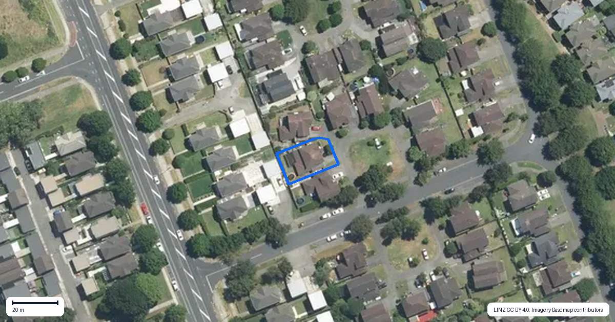 Property context map for 8 Marengo Parkway, Takanini, Auckland