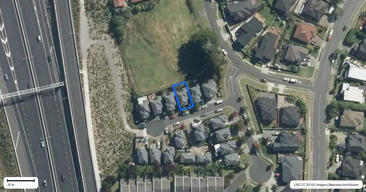 Property context map for 5 Lavender Garden Lane, Oteha, Auckland