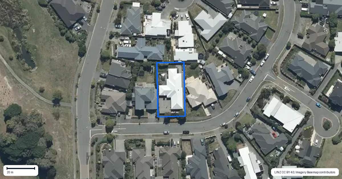 Property context map for 5 Foresters Crescent, Parklands, Christchurch