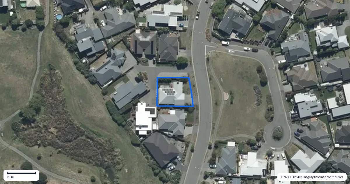 Property context map for 51 Lamorna Road, Parklands, Christchurch