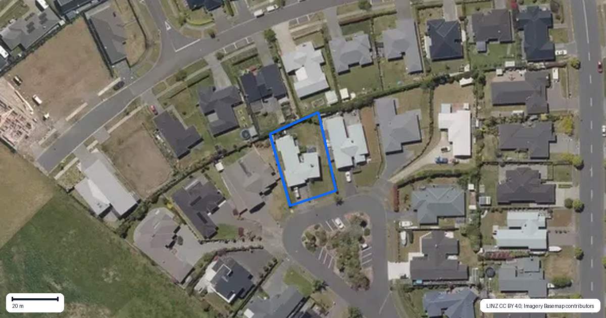 Property context map for 16 Red Setter Grove, Nukuhau, Taupo