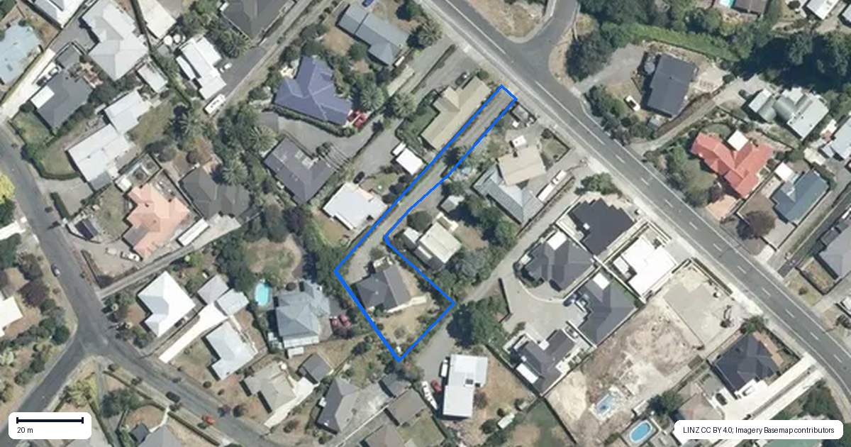 Property context map for 22B Lucknow Road, Havelock North