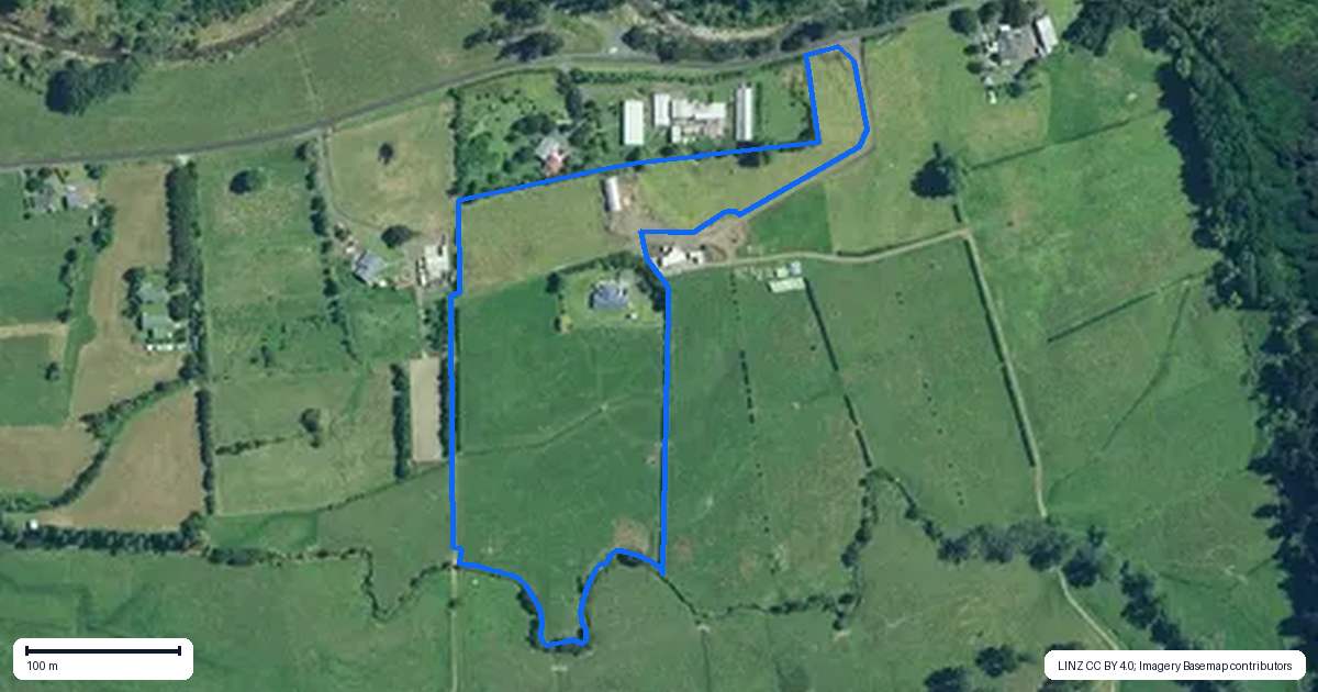 Property context map for 248 Puriri Valley Road, Puriri, Thames