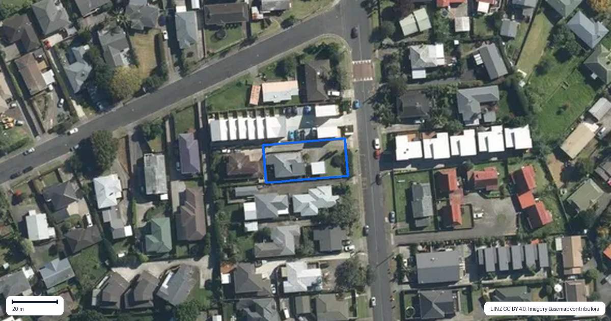 Property context map for 45A Ruawai Road, Mount Wellington, Auckland