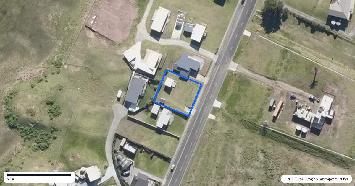 Property context map for 250 Tokerau Beach Road, Karikari Peninsula