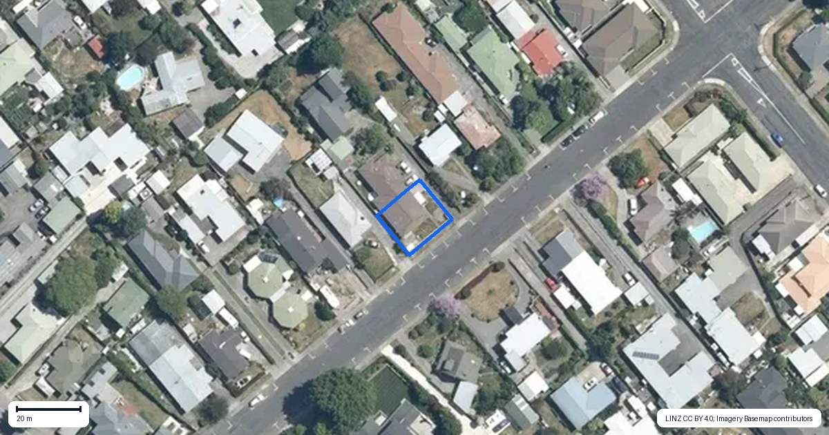 Property context map for 1/200 Frimley Avenue, Frimley, Hastings