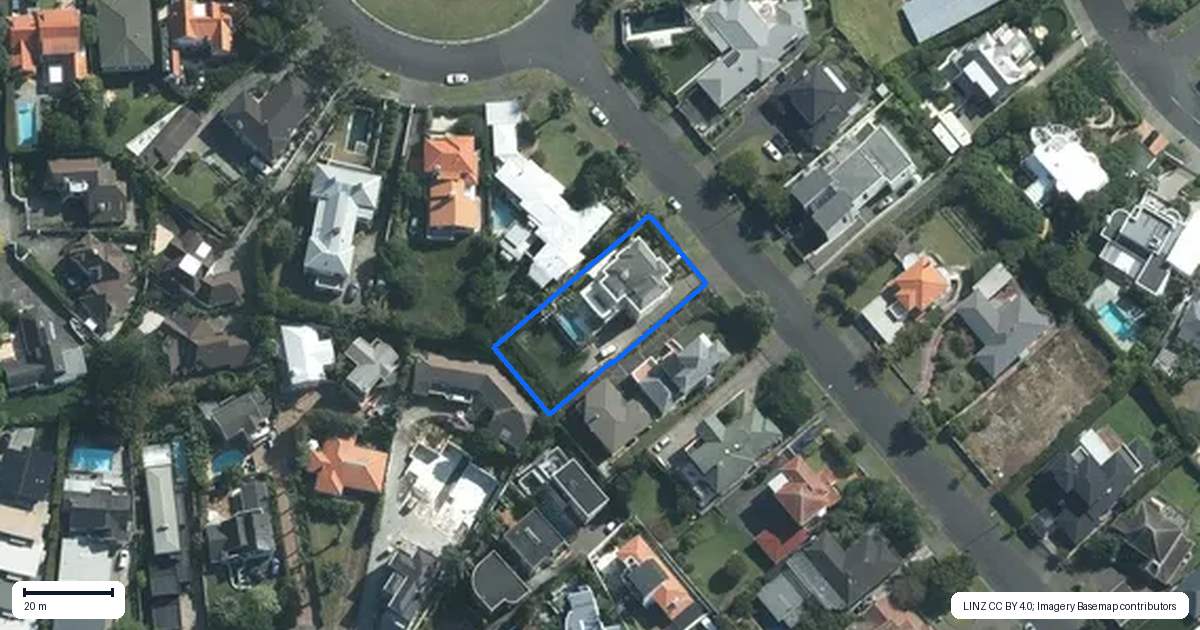 Property context map for 5 Coates Avenue, Orakei, Auckland