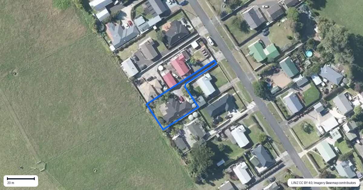 Property context map for 13A Buchanan Road, Kingseat, Pukekohe