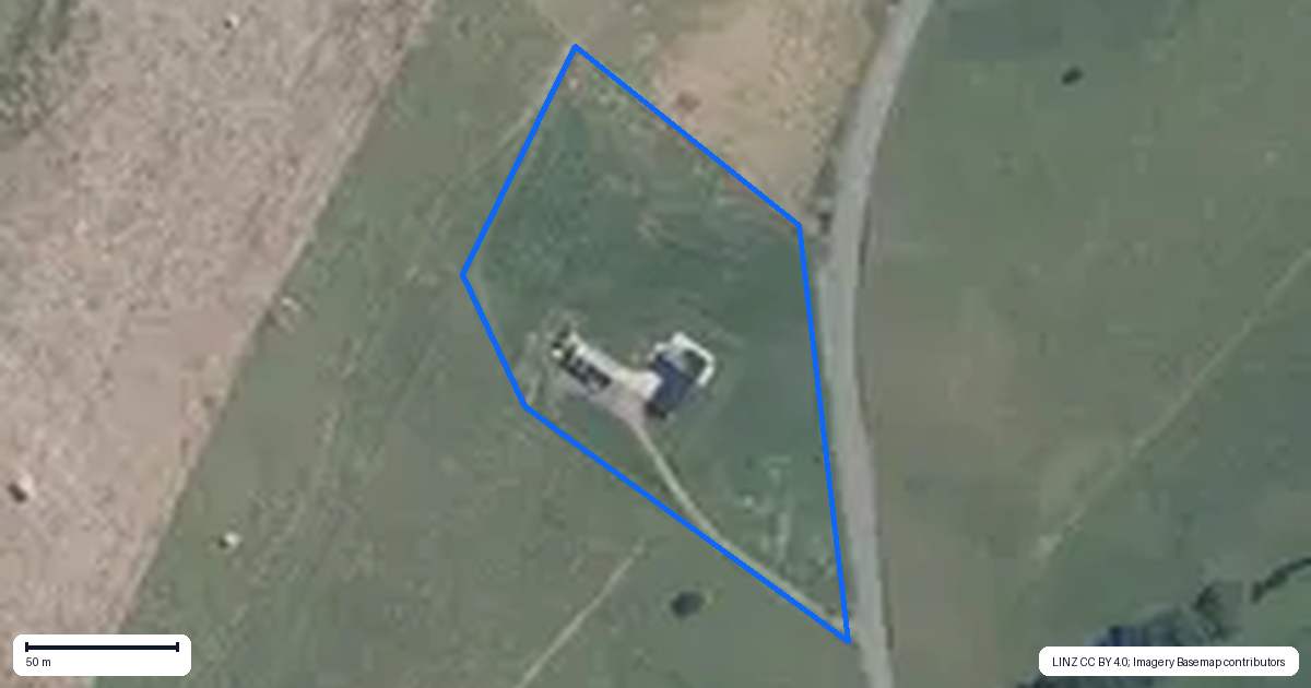 Property context map for 122 Twist Road, Ngakuru