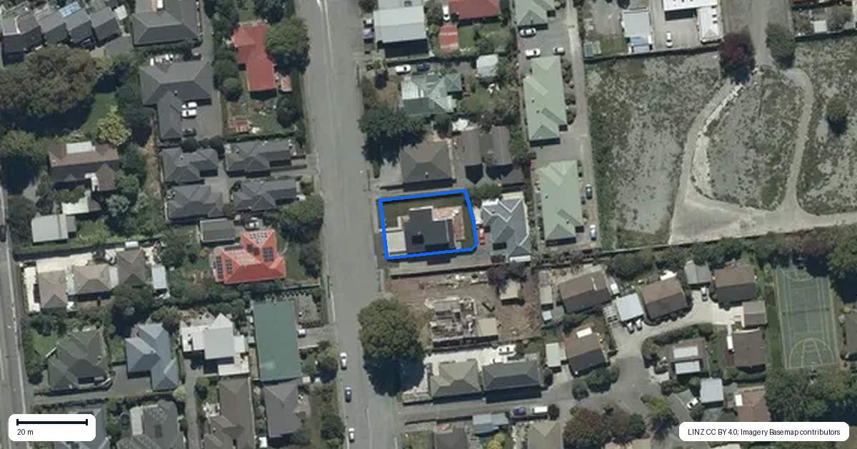 Property context map for 26 Field Terrace, Upper Riccarton, Christchurch