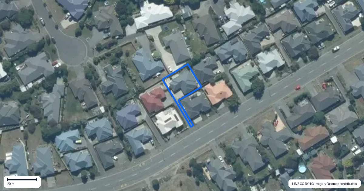Property context map for 158 Rolleston Drive, Rolleston