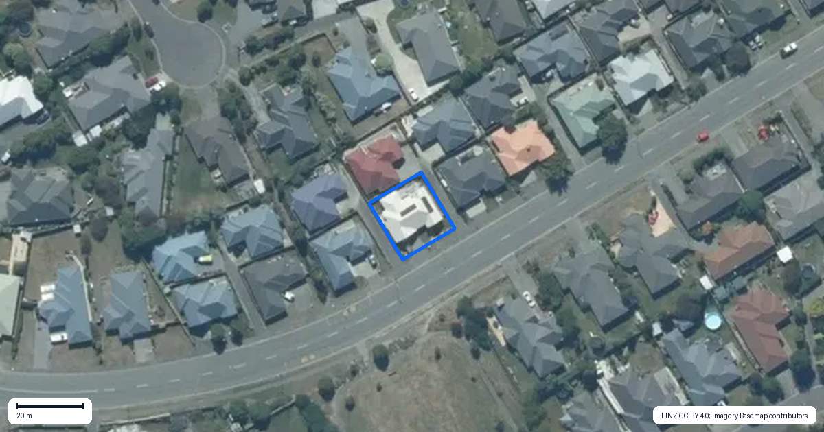 Property context map for 162 Rolleston Drive, Rolleston