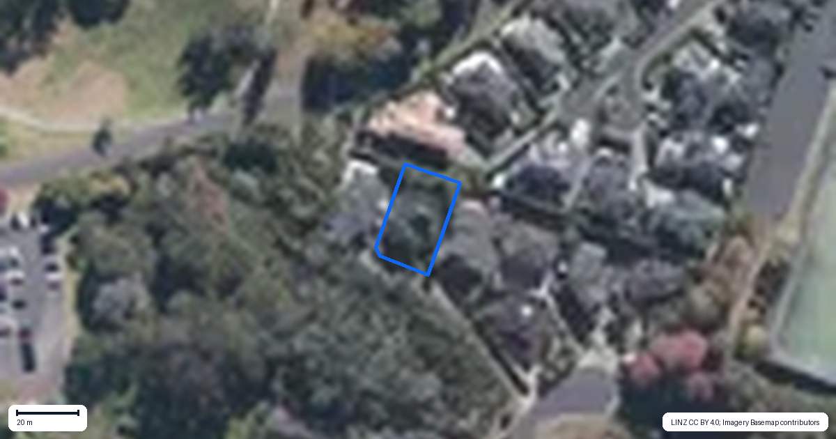 Property context map for 54 English Oak Drive, Schnapper Rock, Auckland
