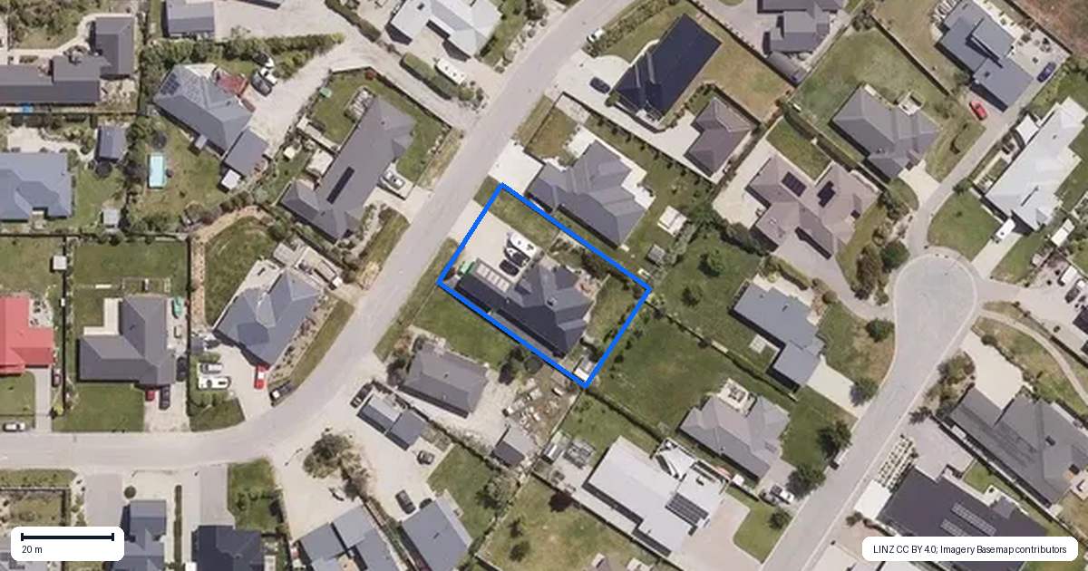 Property context map for 22 Ethereal Crescent, Mount Pisa, Cromwell