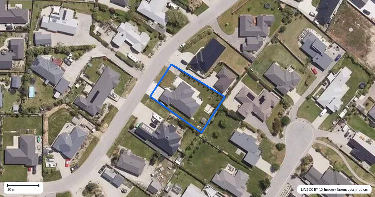 Property context map for 24 Ethereal Crescent, Mount Pisa, Cromwell