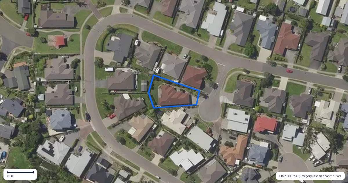 Property context map for 4 Landward Close, Ohope