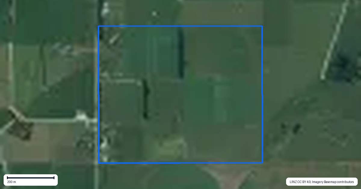 Property context map for 62 Blondell Road, Waimatua, Invercargill