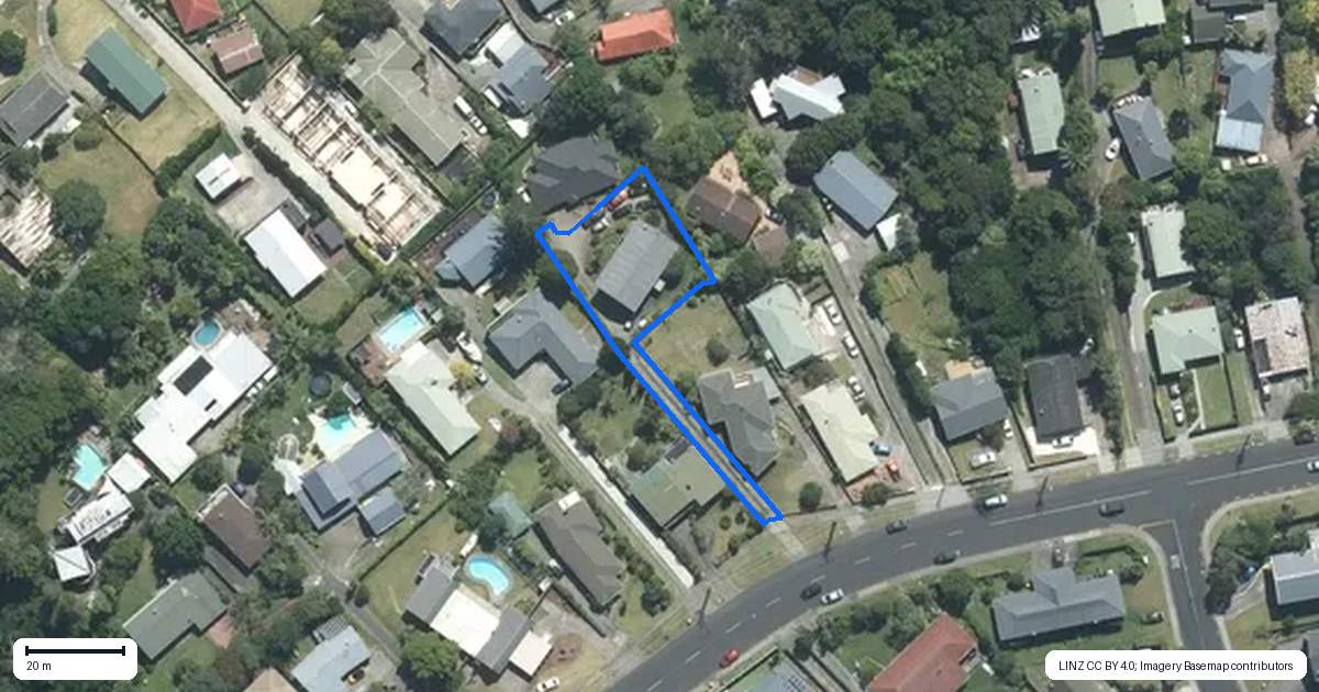 Property context map for 84A Coronation Road, Hillcrest, Auckland