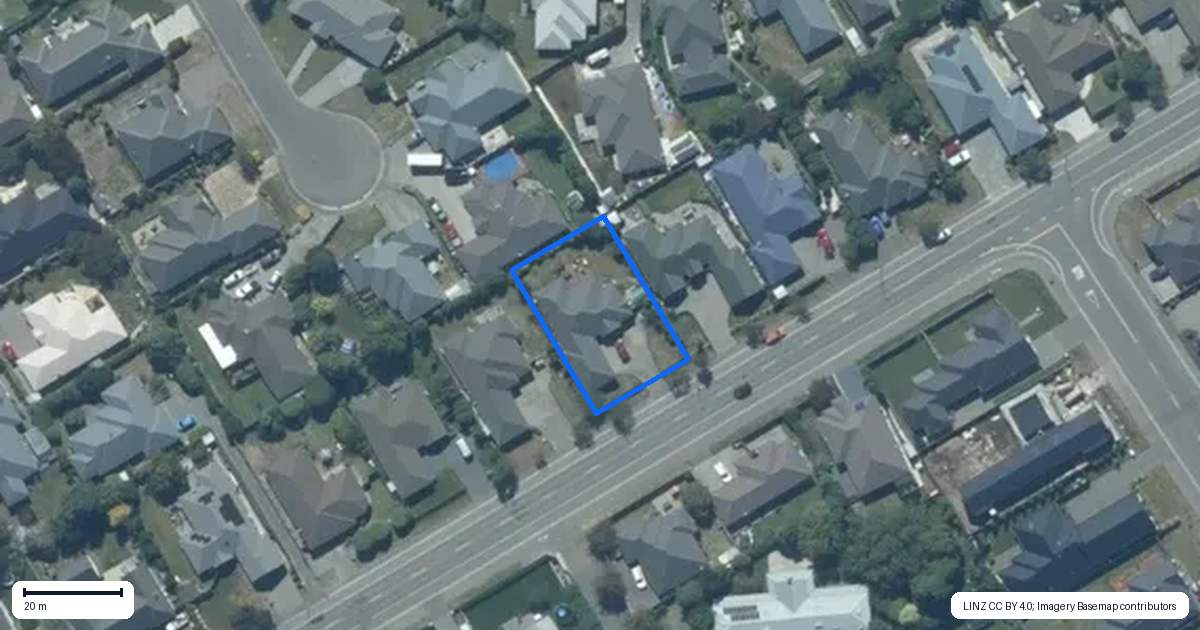 Property context map for 148 Lowes Road, Rolleston