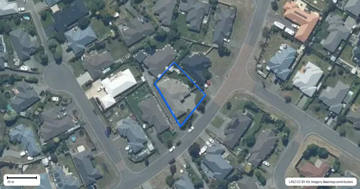 Property context map for 48 Renoir Drive, Rolleston