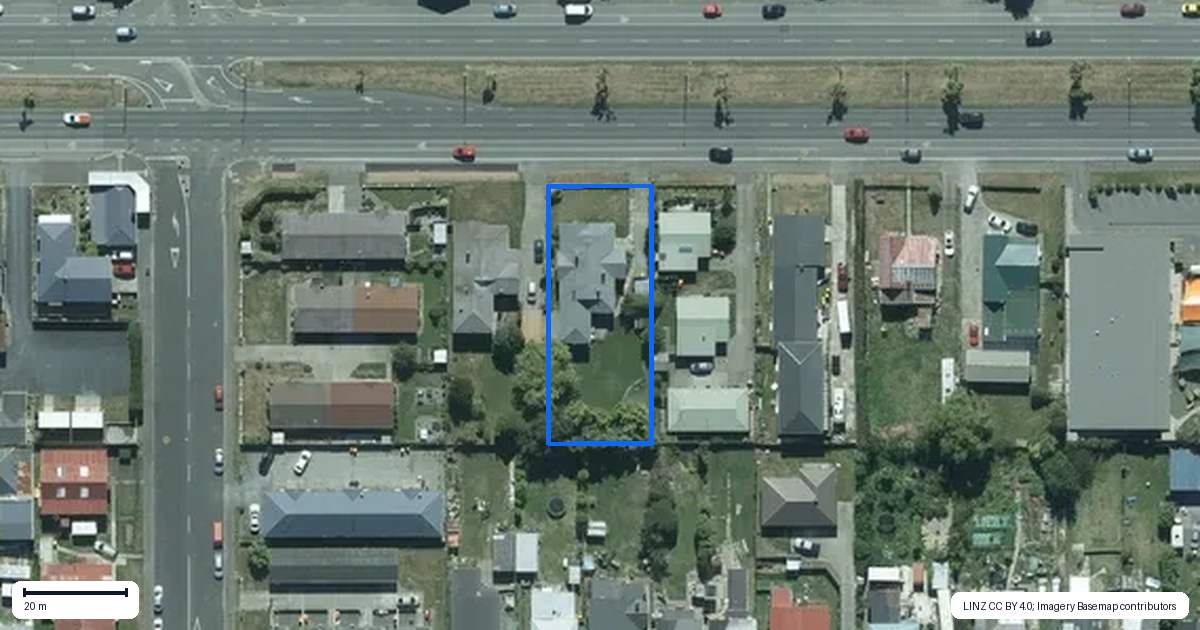 Property context map for 245 Tweed Street, Appleby, Invercargill