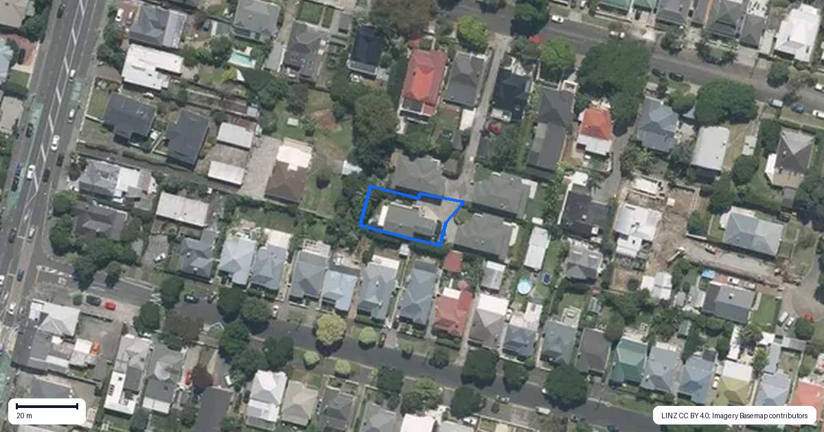 Property context map for 11D Royal Terrace, Sandringham, Auckland