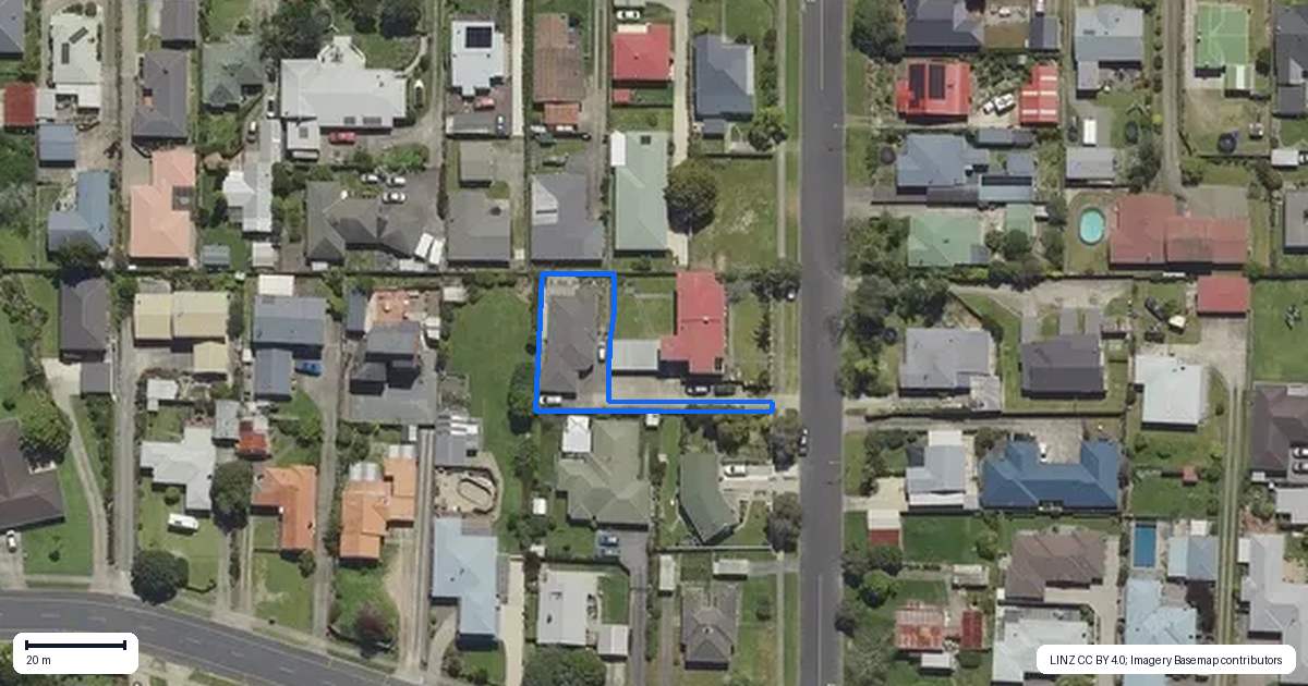 Property context map for 32E Nelson Street, Whakatane