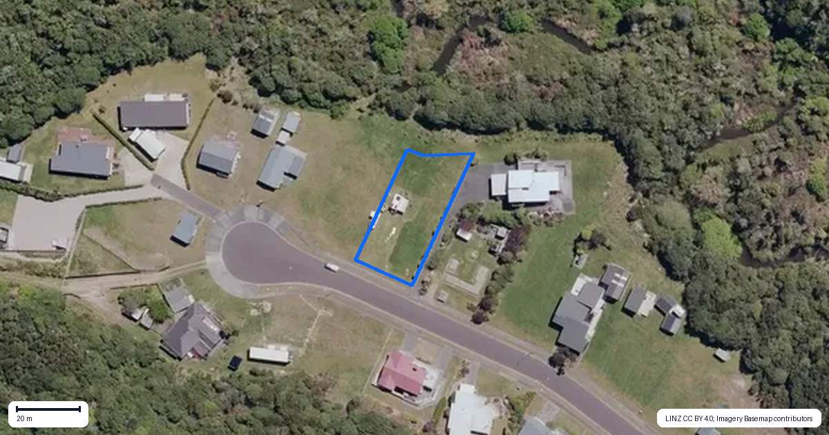Property context map for 14 Poriwira Drive, Kuratau, Turangi
